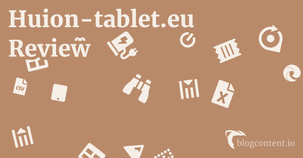 Huion-tablet.eu Review 1 by Partners