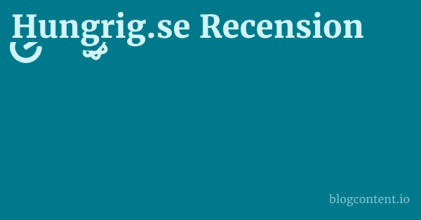 Hungrig.se Recension 1 by Partners