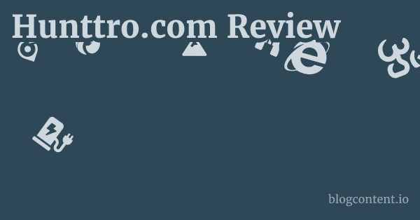 Hunttro.com Review 1 by Partners
