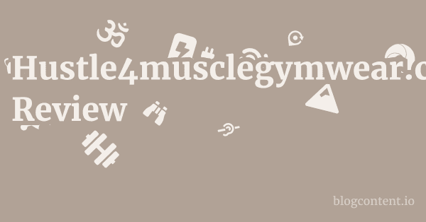Hustle4musclegymwear.com Review 1 by Partners