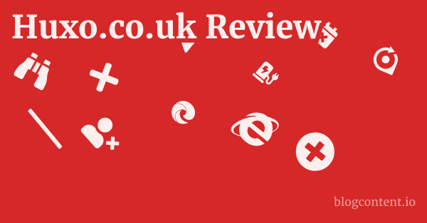 Huxo.co.uk Review 1 by Partners