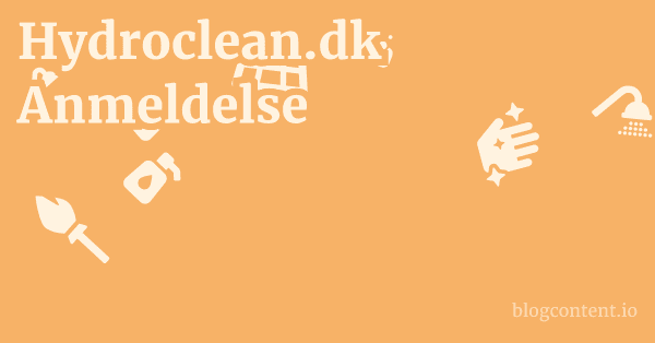 Hydroclean.dk Anmeldelse 1 by Partners