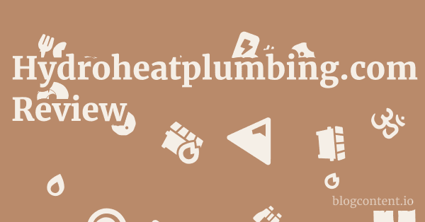 Hydroheatplumbing.com Review 1 by Partners