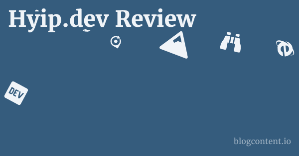 Hyip.dev Review 1 by Partners
