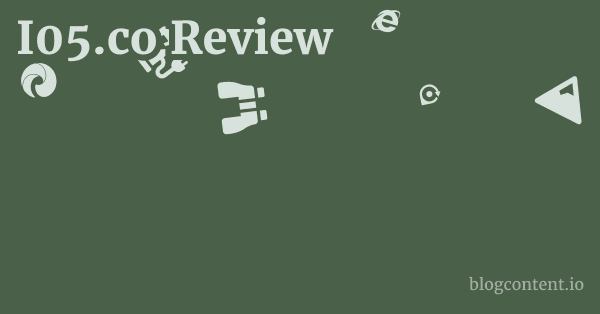 I05.co Review 1 by Partners