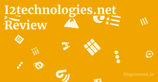 I2technologies.net Review 1 by Partners