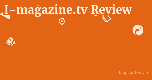 I-magazine.tv Review 1 by Partners
