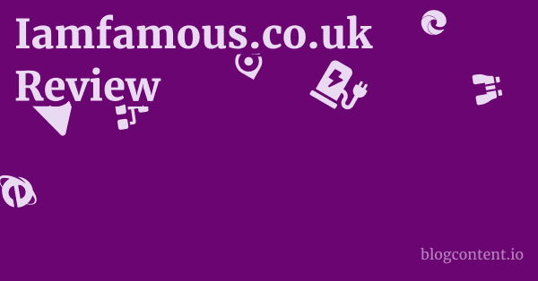 Iamfamous.co.uk Review 1 by Partners