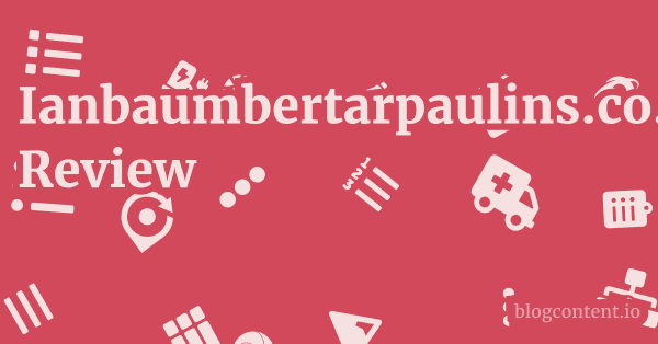 Ianbaumbertarpaulins.co.uk Review 1 by Partners