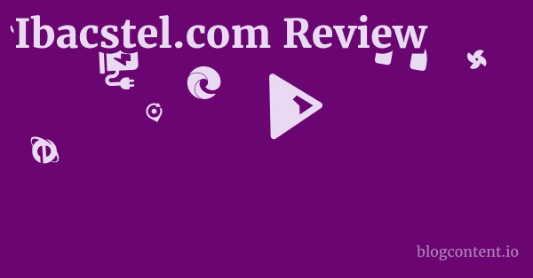 Ibacstel.com Review 1 by Partners
