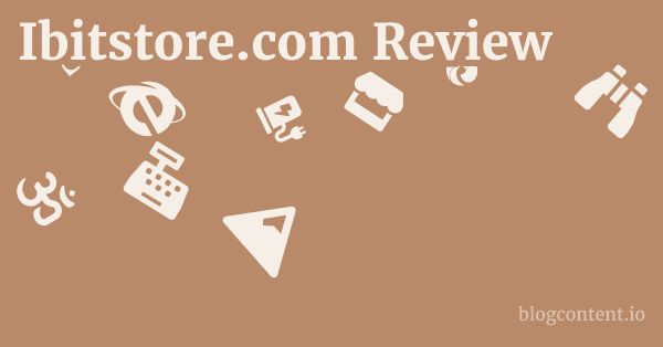 Ibitstore.com Review 1 by Partners