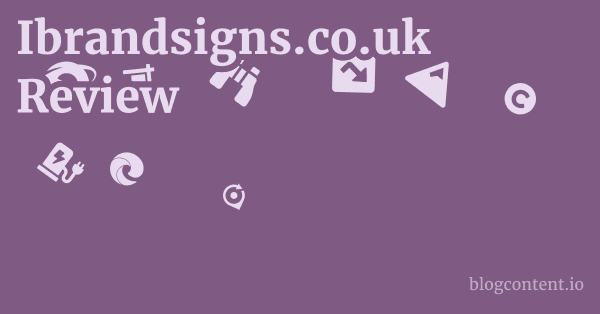 Ibrandsigns.co.uk Review 1 by Partners