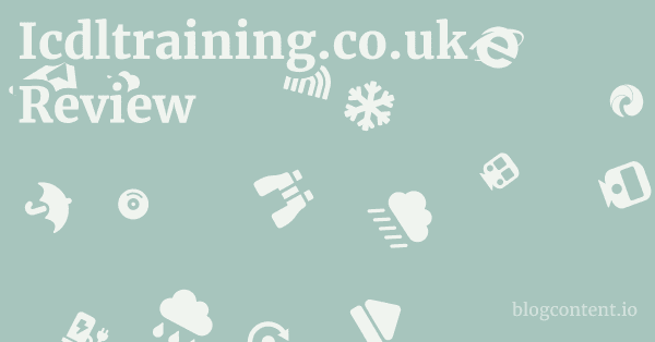 Icdltraining.co.uk Review 1 by Partners