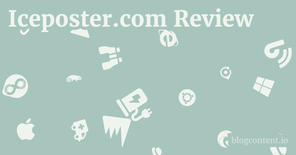 Iceposter.com Review 1 by Partners