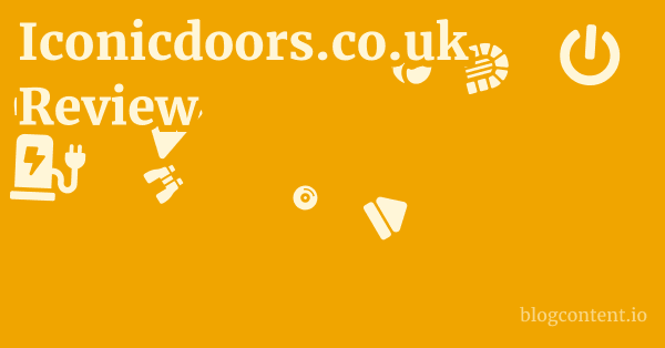 Iconicdoors.co.uk Review 1 by Partners