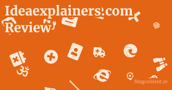 Ideaexplainers.com Review 1 by Partners