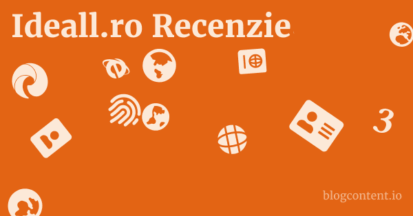 Ideall.ro Recenzie 1 by Partners