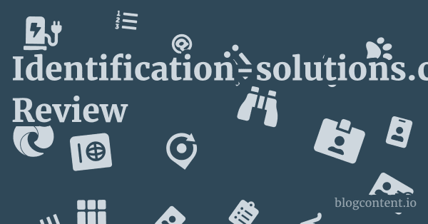 Identification-solutions.co.uk Review 1 by Partners