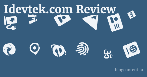 Idevtek.com Review 1 by Partners