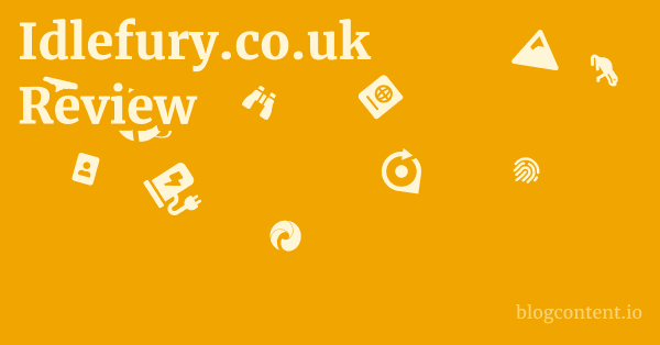 Idlefury.co.uk Review 1 by Partners