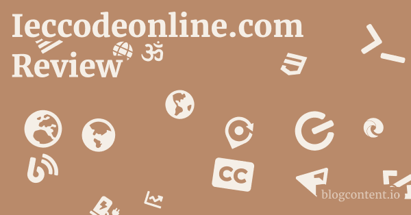 Ieccodeonline.com Review 1 by Partners