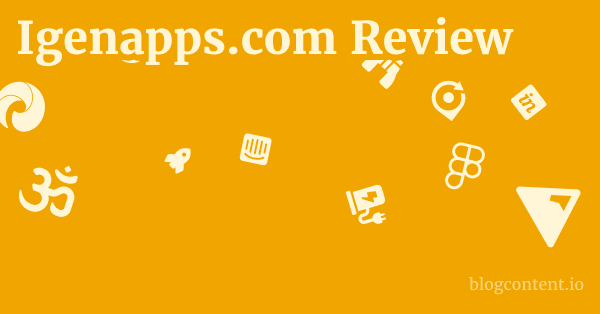 Igenapps.com Review 1 by Partners