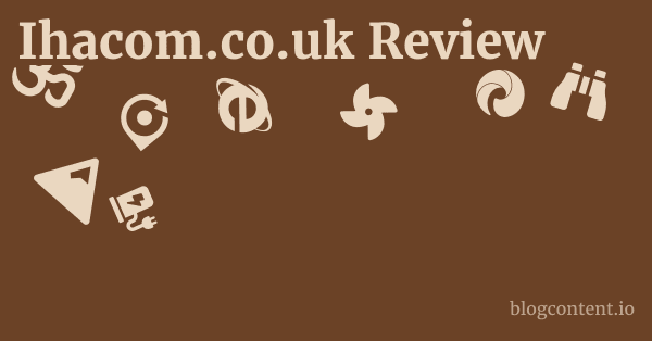 Ihacom.co.uk Review 1 by Partners