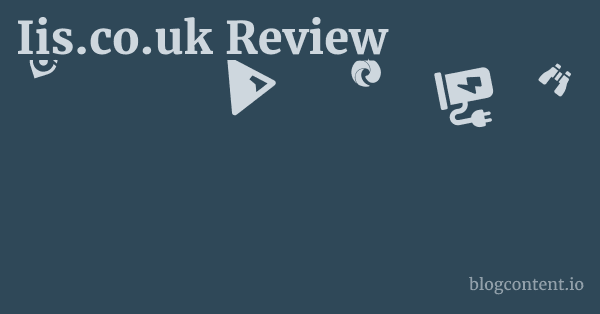 Iis.co.uk Review 1 by Partners