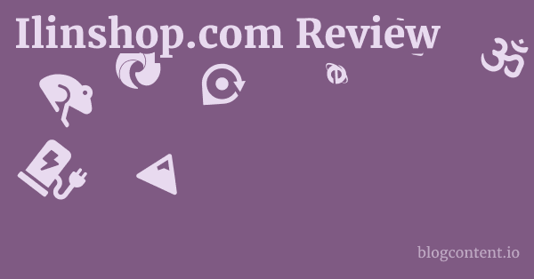 Ilinshop.com Review 1 by Partners