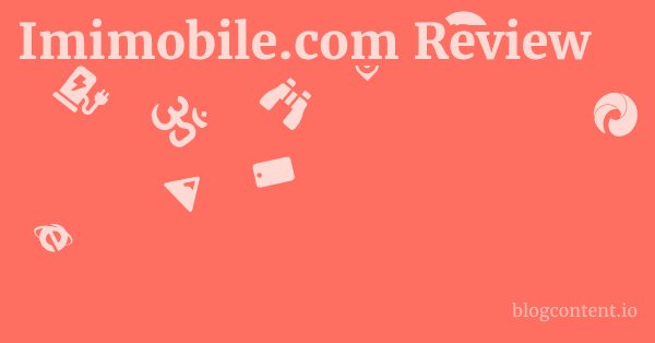 Imimobile.com Review 1 by Partners