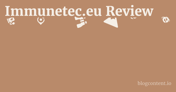 Immunetec.eu Review 1 by Partners