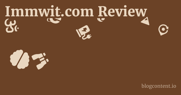 Immwit.com Review 1 by Partners