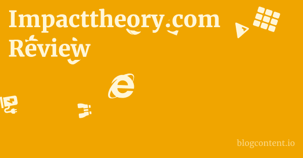 Impacttheory.com Review 1 by Partners