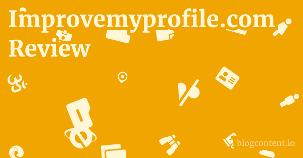 Improvemyprofile.com Review 1 by Partners