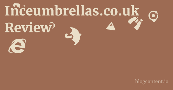 Inceumbrellas.co.uk Review 1 by Partners