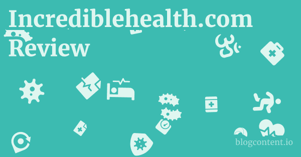 Incrediblehealth.com Review 1 by Partners