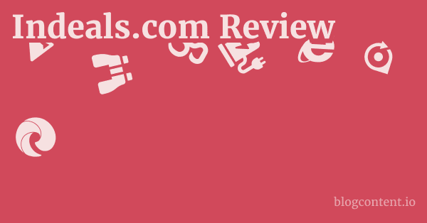 Indeals.com Review 1 by Partners