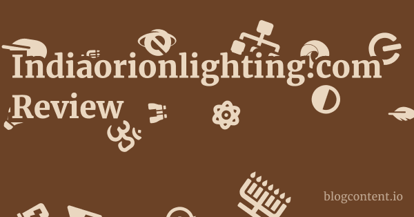 Indiaorionlighting.com Review 1 by Partners