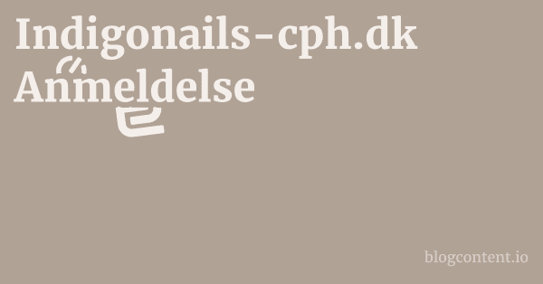 Indigonails-cph.dk Anmeldelse 1 by Partners