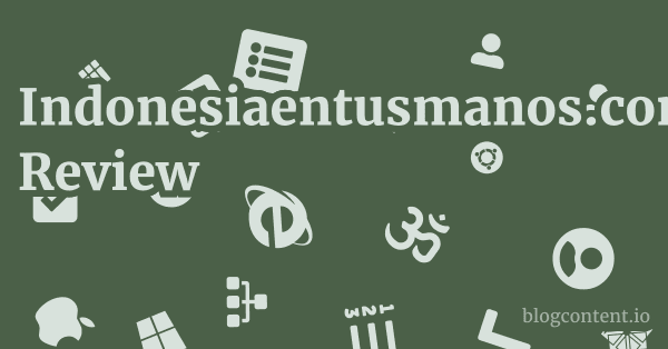 Indonesiaentusmanos.com Review 1 by Partners