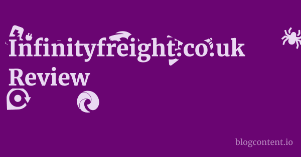Infinityfreight.co.uk Review 1 by Partners