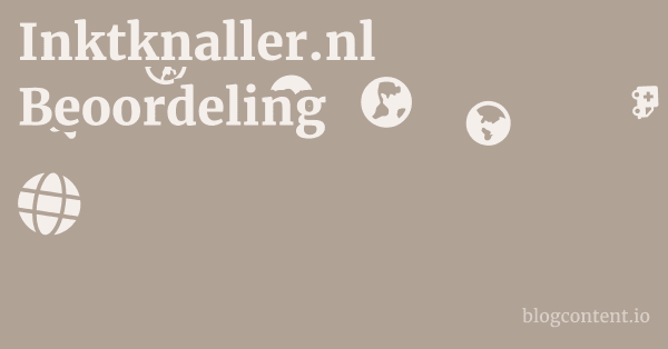 Inktknaller.nl Beoordeling 1 by Partners