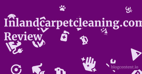 Inlandcarpetcleaning.com Review 1 by Partners