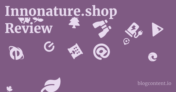 Innonature.shop Review 1 by Partners