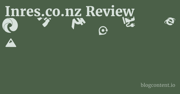 Inres.co.nz Review 1 by Partners
