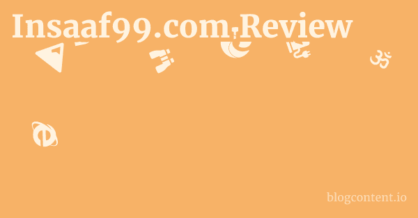 Insaaf99.com Review 1 by Partners
