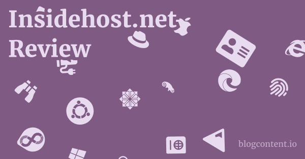 Insidehost.net Review 1 by Partners