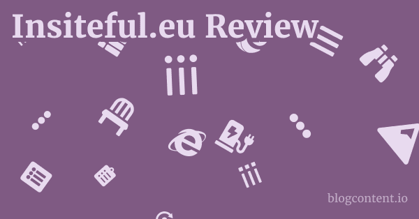 Insiteful.eu Review 1 by Partners