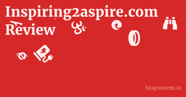 Inspiring2aspire.com Review 1 by Partners
