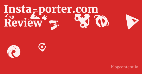 Insta-porter.com Review 1 by Partners